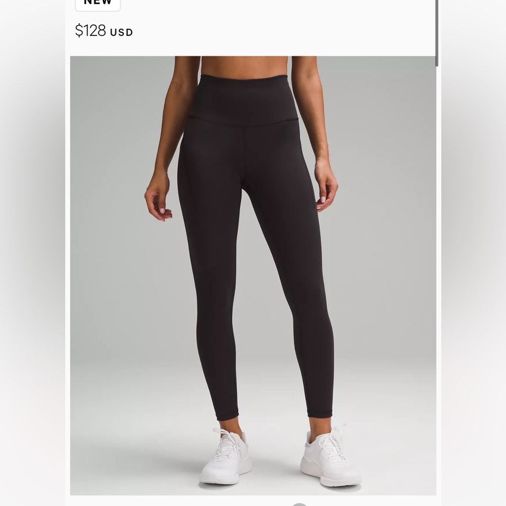 Lululemon Wunder Train High-Rise Tight with Pockets 25"